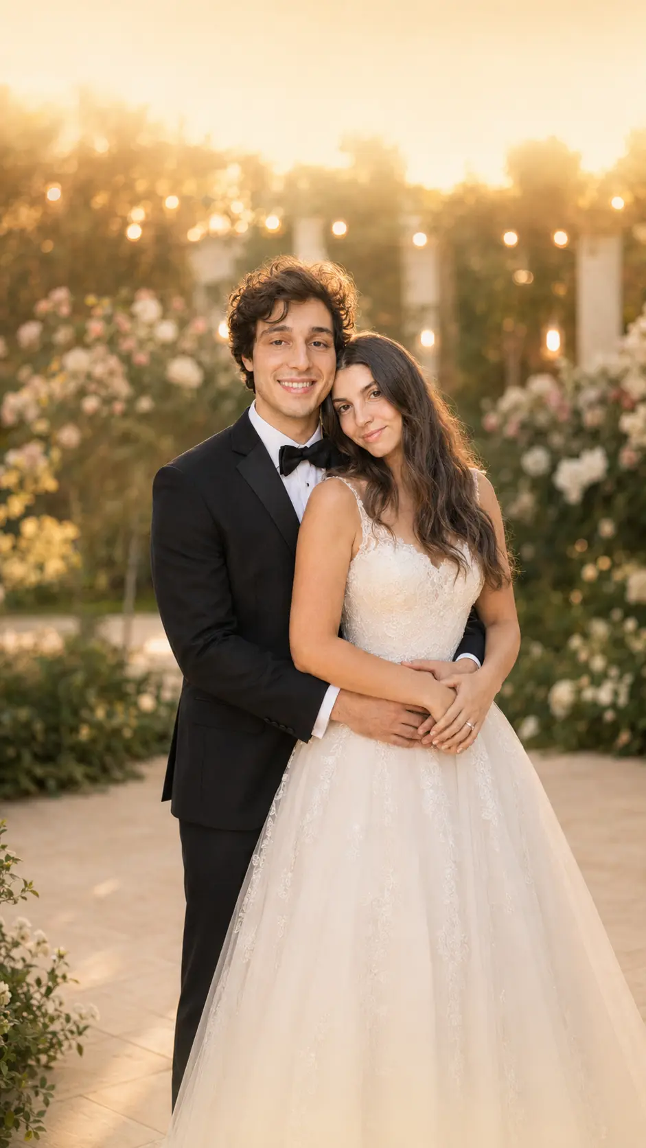 Portada de la invitación de boda de Ana y Nico
